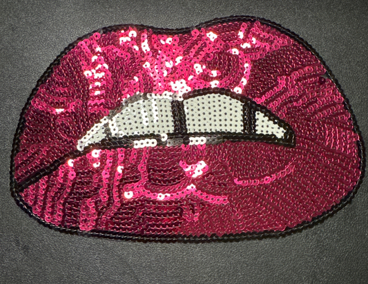Pink lips patch