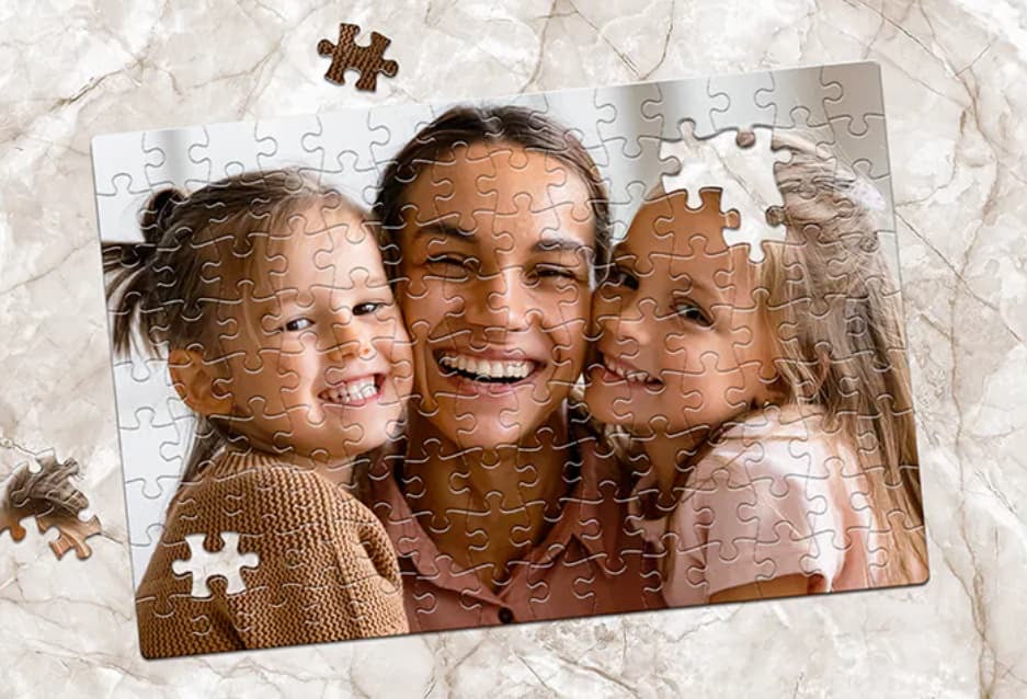 Puzzle portrait